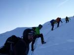 stále hore na vrchol Mt.Blanc